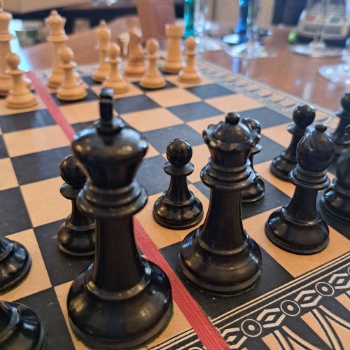 STAUNTON VICTORIAN CHESS SET - ADDITIONAL PHOTO 18