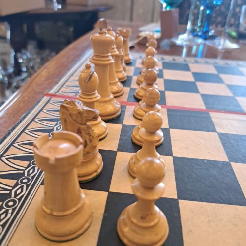 STAUNTON VICTORIAN CHESS SET - ADDITIONAL PHOTO 21