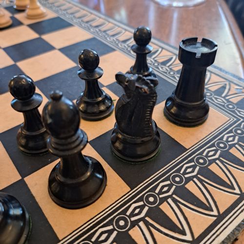 STAUNTON VICTORIAN CHESS SET - ADDITIONAL PHOTO 19