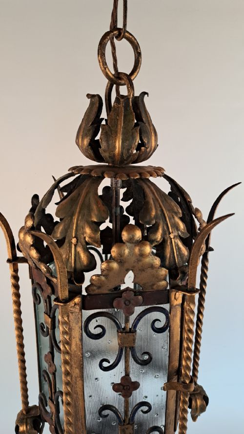 GOTHIC REVIVAL HALL PORCH LANTERN - ADDITIONAL PHOTO 3