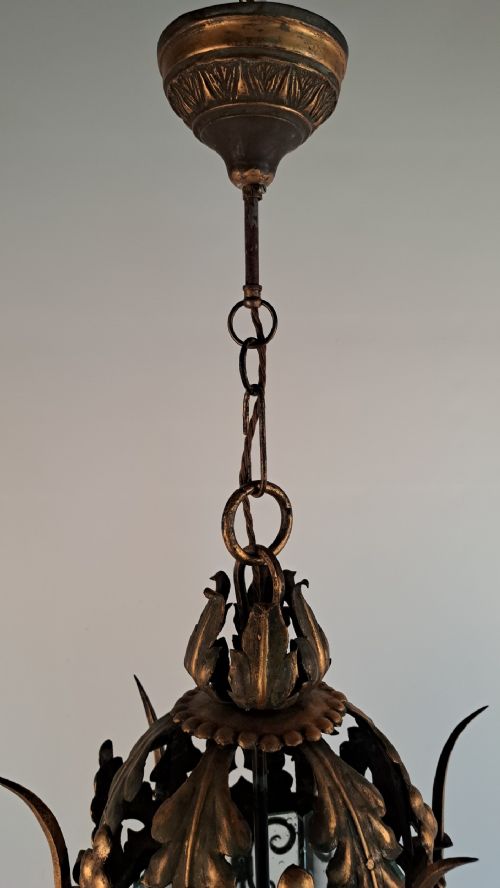 GOTHIC REVIVAL HALL PORCH LANTERN - ADDITIONAL PHOTO 5