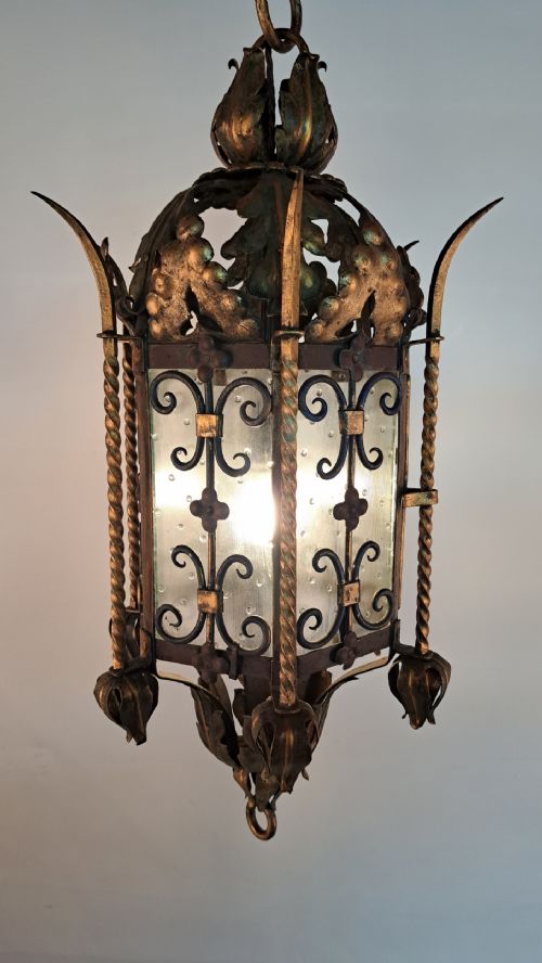 GOTHIC REVIVAL HALL PORCH LANTERN - ADDITIONAL PHOTO 6