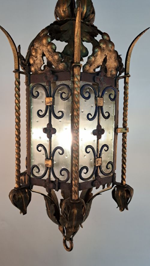 GOTHIC REVIVAL HALL PORCH LANTERN - ADDITIONAL PHOTO 7