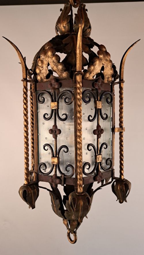 GOTHIC REVIVAL HALL PORCH LANTERN - ADDITIONAL PHOTO 9
