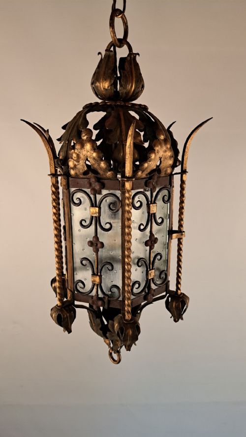 GOTHIC REVIVAL HALL PORCH LANTERN - ADDITIONAL PHOTO 11