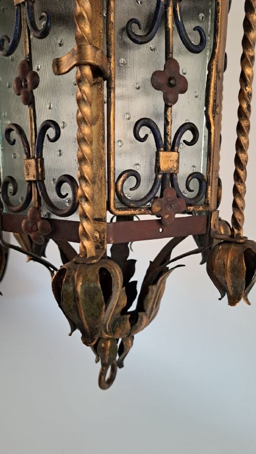 GOTHIC REVIVAL HALL PORCH LANTERN - ADDITIONAL PHOTO 13