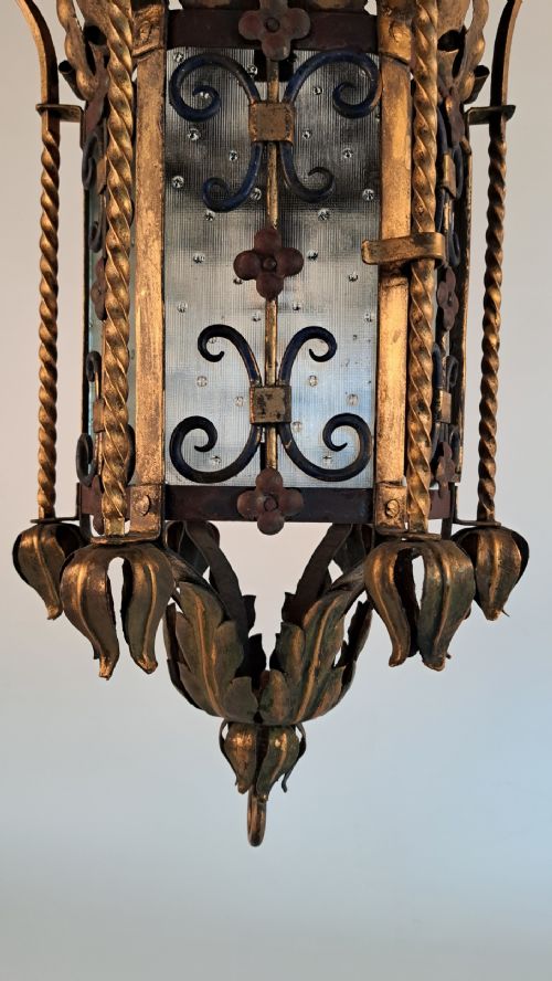 GOTHIC REVIVAL HALL PORCH LANTERN - ADDITIONAL PHOTO 14