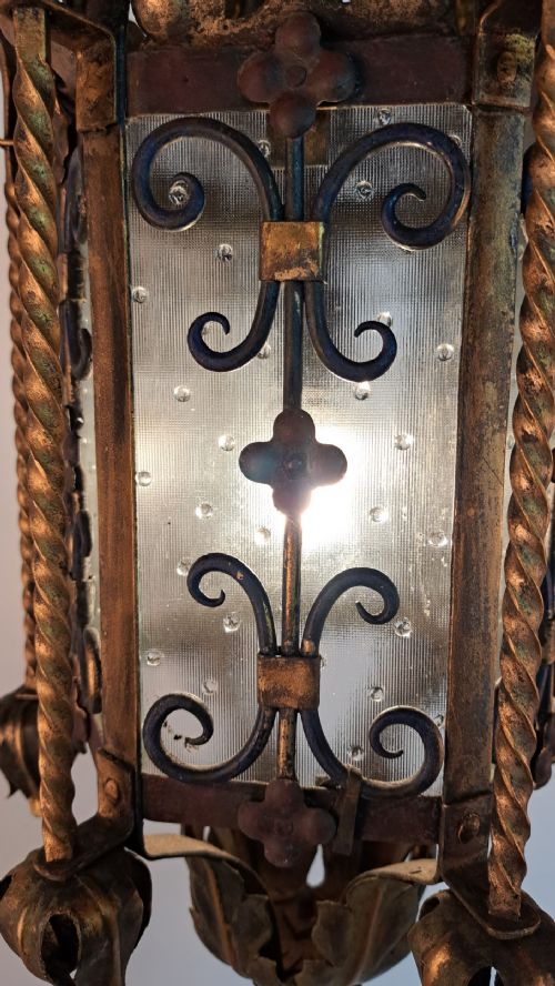 GOTHIC REVIVAL HALL PORCH LANTERN - ADDITIONAL PHOTO 17