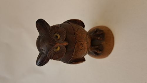 OWL SCULPTURE INKWELLBACK FOREST - ADDITIONAL PHOTO 2