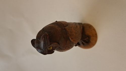 OWL SCULPTURE INKWELLBACK FOREST - ADDITIONAL PHOTO 3
