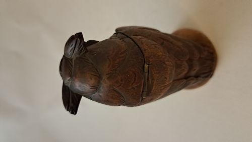 OWL SCULPTURE INKWELLBACK FOREST - ADDITIONAL PHOTO 5