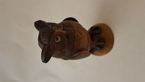 OWL SCULPTURE INKWELLBACK FOREST - ADDITIONAL PHOTO 7