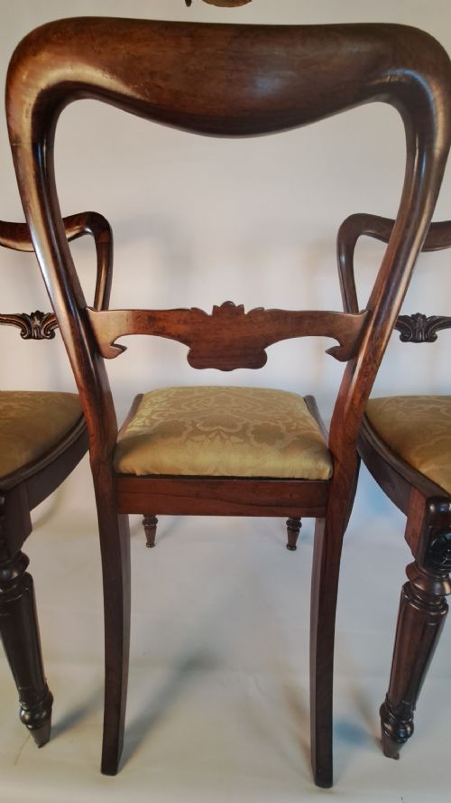 FOUR REGENCY ROSEWOOD CHAIRS - ADDITIONAL PHOTO 14