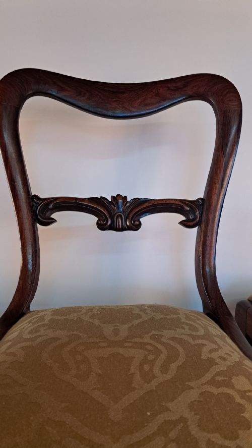 FOUR REGENCY ROSEWOOD CHAIRS - ADDITIONAL PHOTO 20