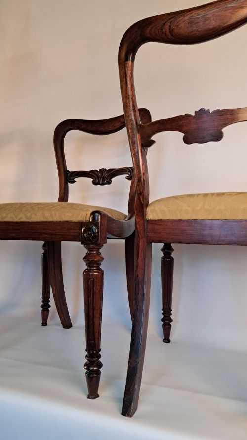 FOUR REGENCY ROSEWOOD CHAIRS - ADDITIONAL PHOTO 22