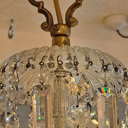 HUGE BACCARAT ELECTROLIER - ADDITIONAL PHOTO 29