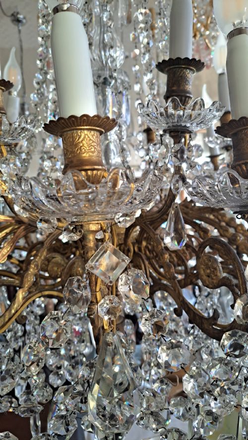 HUGE BACCARAT ELECTROLIER - ADDITIONAL PHOTO 3