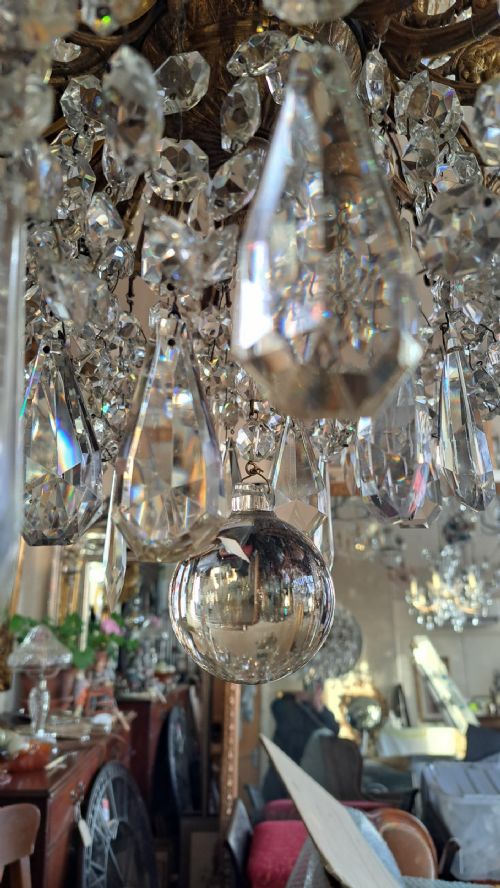 HUGE BACCARAT ELECTROLIER - ADDITIONAL PHOTO 6
