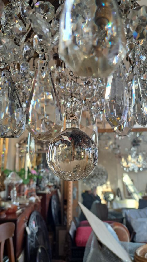 HUGE BACCARAT ELECTROLIER - ADDITIONAL PHOTO 7