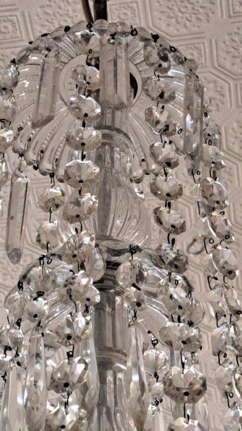 HUGE BACCARAT ELECTROLIER - ADDITIONAL PHOTO 9