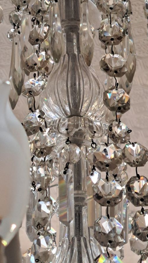 HUGE BACCARAT ELECTROLIER - ADDITIONAL PHOTO 10