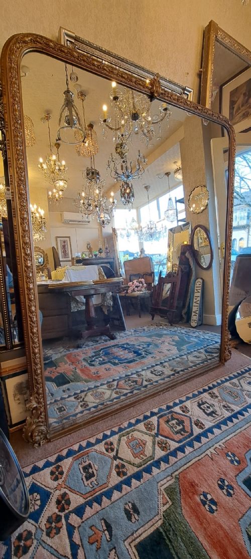 GEORGIAN OVERMANTLE MIRROR - ADDITIONAL PHOTO 18