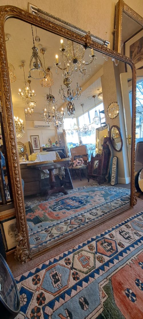 GEORGIAN OVERMANTLE MIRROR - ADDITIONAL PHOTO 19