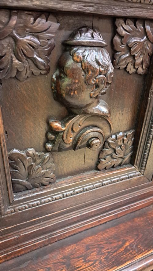 17TH CENTURY SHORT CUPBOARD - ADDITIONAL PHOTO 7