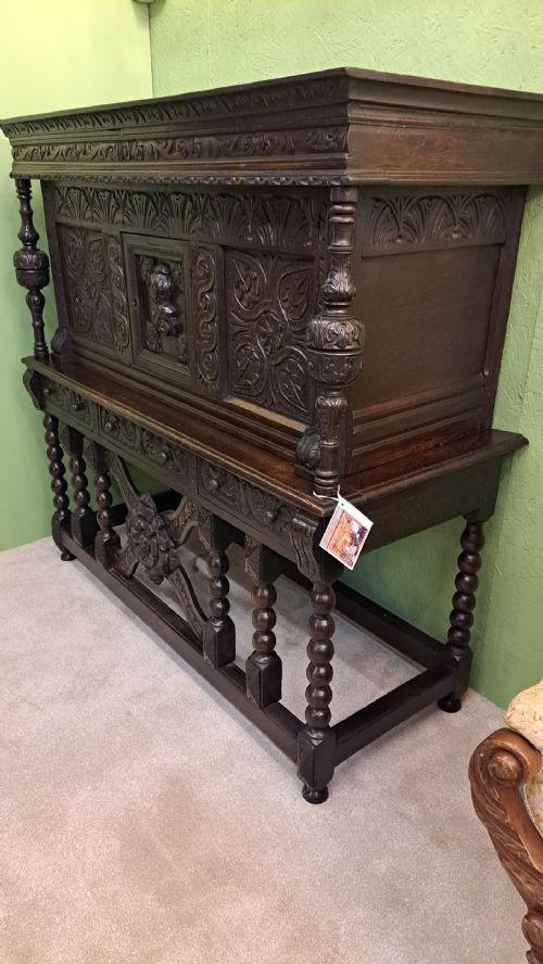 17TH CENTURY SHORT CUPBOARD - ADDITIONAL PHOTO 15