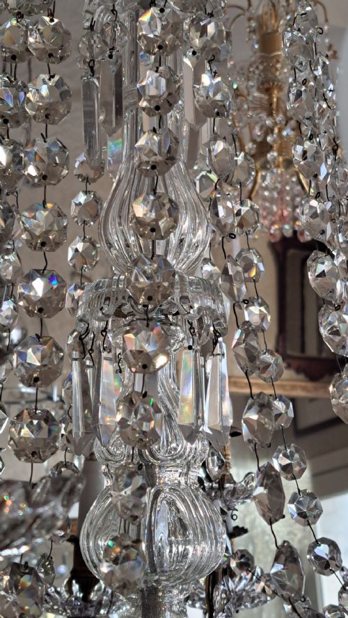 HUGE BACCARAT ELECTROLIER - ADDITIONAL PHOTO 18