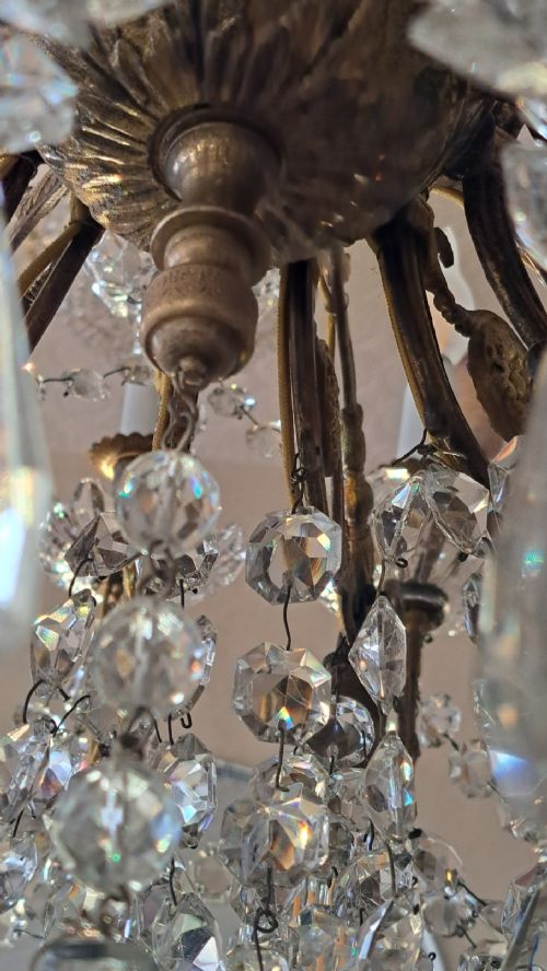 HUGE BACCARAT ELECTROLIER - ADDITIONAL PHOTO 22