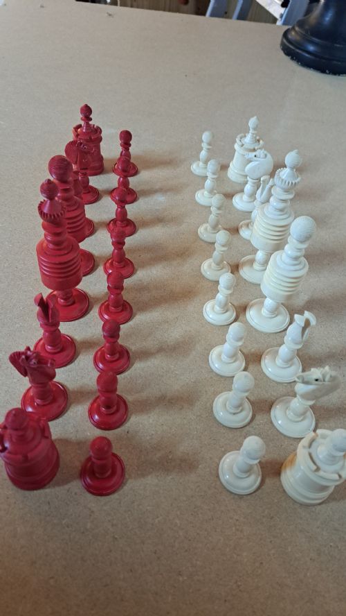 JOHN BARLEYCORN BONE CHESS SET - ADDITIONAL PHOTO 8