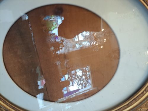 PAIR OF ANTIQUE GUILDED PICTURE FRAMES - ADDITIONAL PHOTO 6