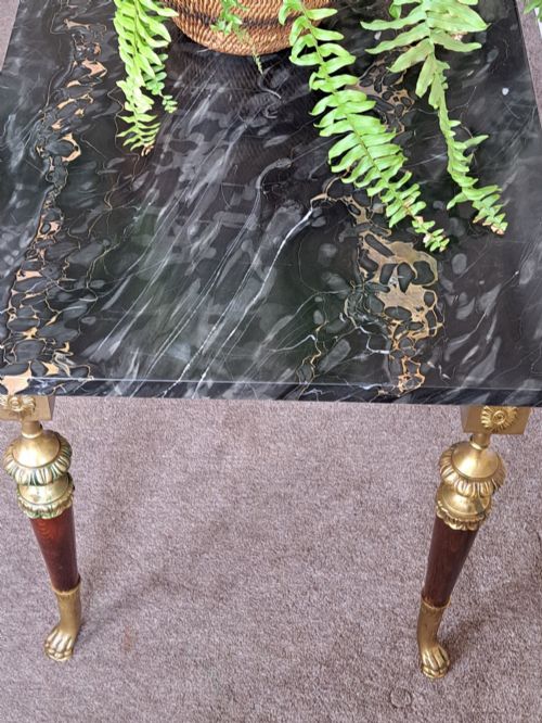 MARBLE TOPPED COFFEE TABLE - ADDITIONAL PHOTO 4