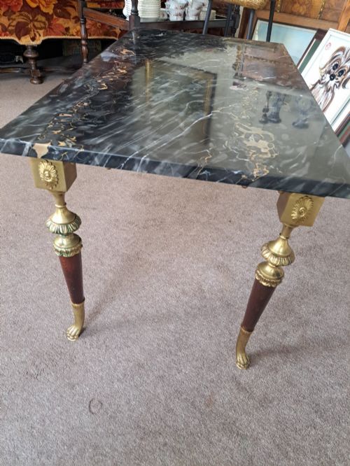 MARBLE TOPPED COFFEE TABLE - ADDITIONAL PHOTO 10