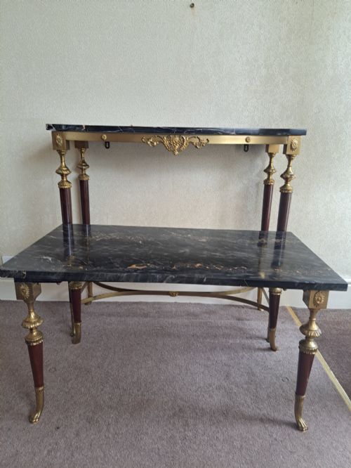 MARBLE TOPPED COFFEE TABLE - ADDITIONAL PHOTO 12