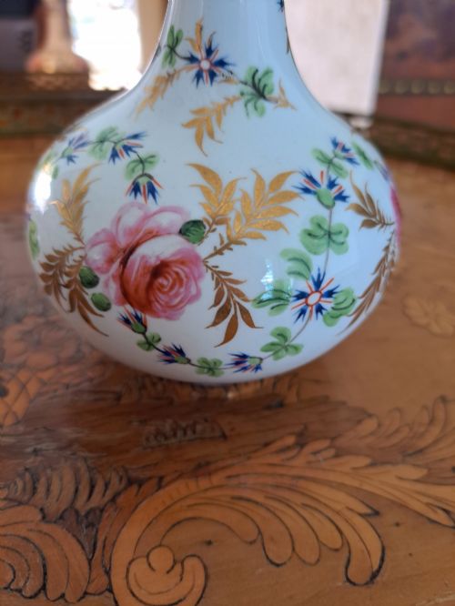 AN ORIGINAL PAIR OF CROWN DERBY BUD VASES - ADDITIONAL PHOTO 5