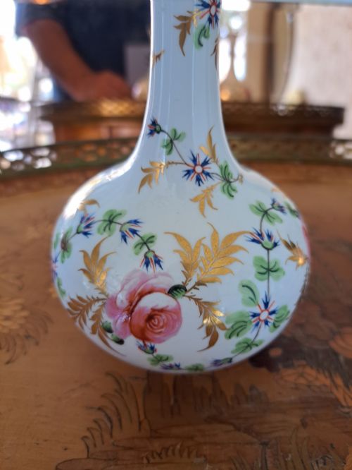 AN ORIGINAL PAIR OF CROWN DERBY BUD VASES - ADDITIONAL PHOTO 7