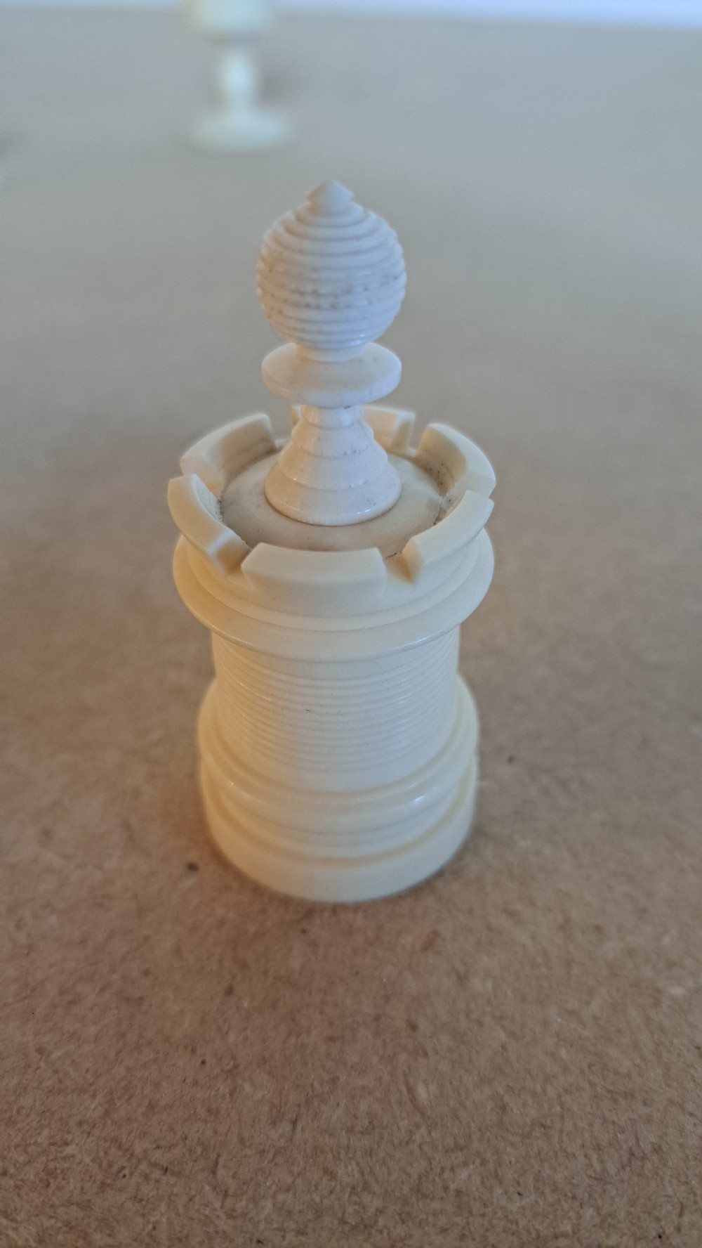 John Barleycorn, bone Chess Set View XIV