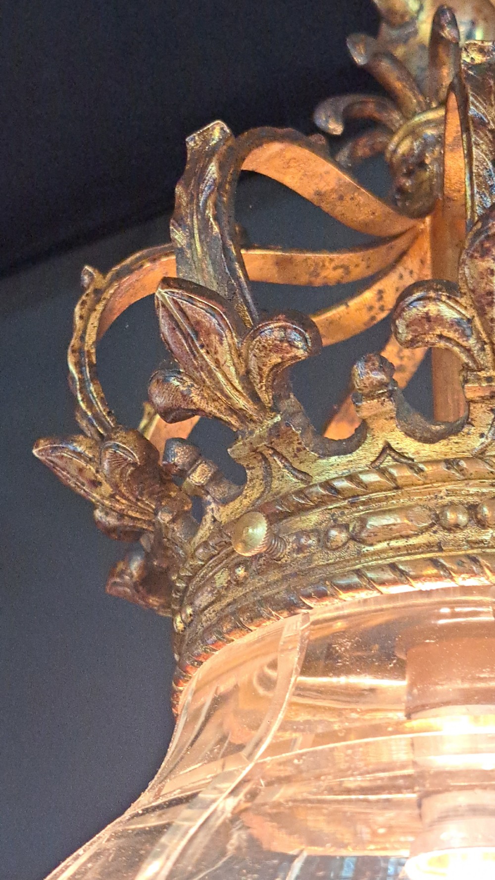Gold Bronze French Lantern View VI