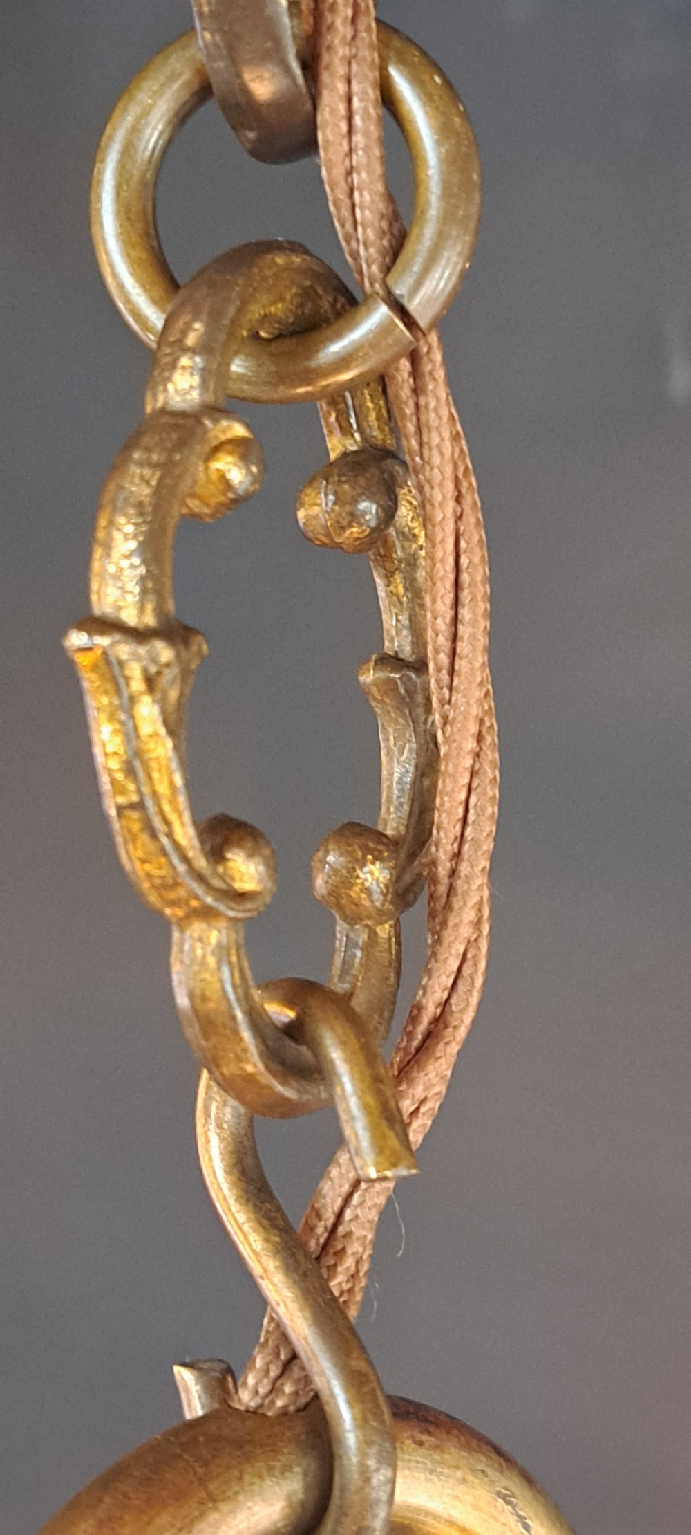 Gold Bronze French Lantern View IX