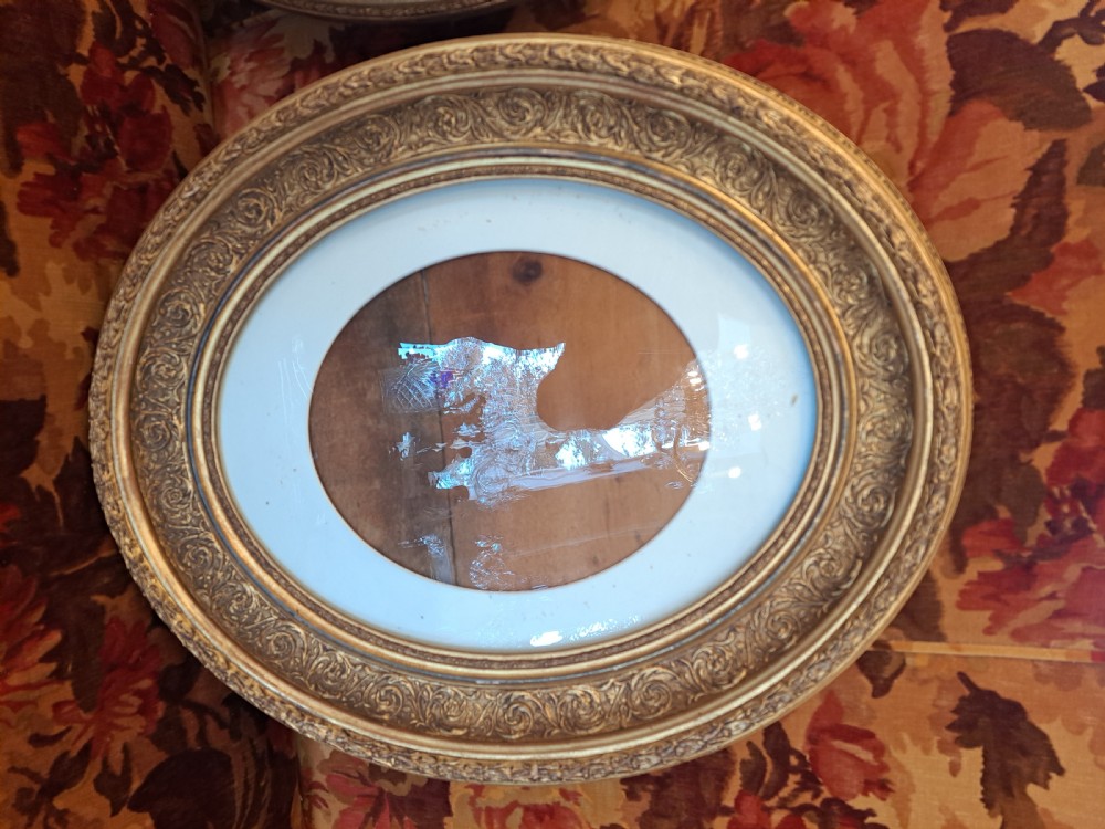 Pair of Antique Guilded Picture Frames View III