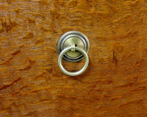 GEORGIAN OAK CHEST OF DRAWERS - ADDITIONAL PHOTO 1