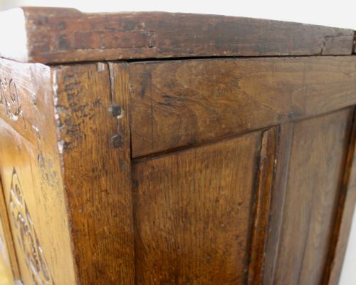 OAK CARVED COFFER - ADDITIONAL PHOTO 10