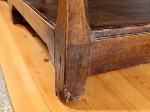 SMALL GEORGIAN WELSH OAK POTBOARD DRESSER - ADDITIONAL PHOTO 11