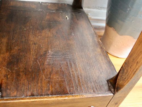 SMALL GEORGIAN WELSH OAK POTBOARD DRESSER - ADDITIONAL PHOTO 12