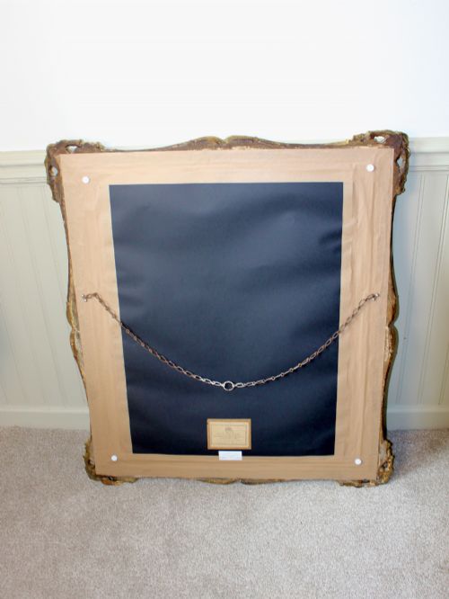 LARGE VICTORIAN GILT FRAMED BERLIN WOOLWORK PICTURE OF PHARAOH'S DREAM - ADDITIONAL PHOTO 11