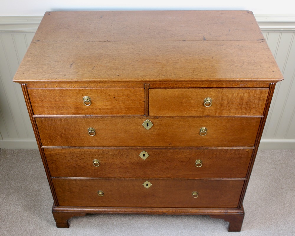 Georgian Oak Chest of Drawers View VIII