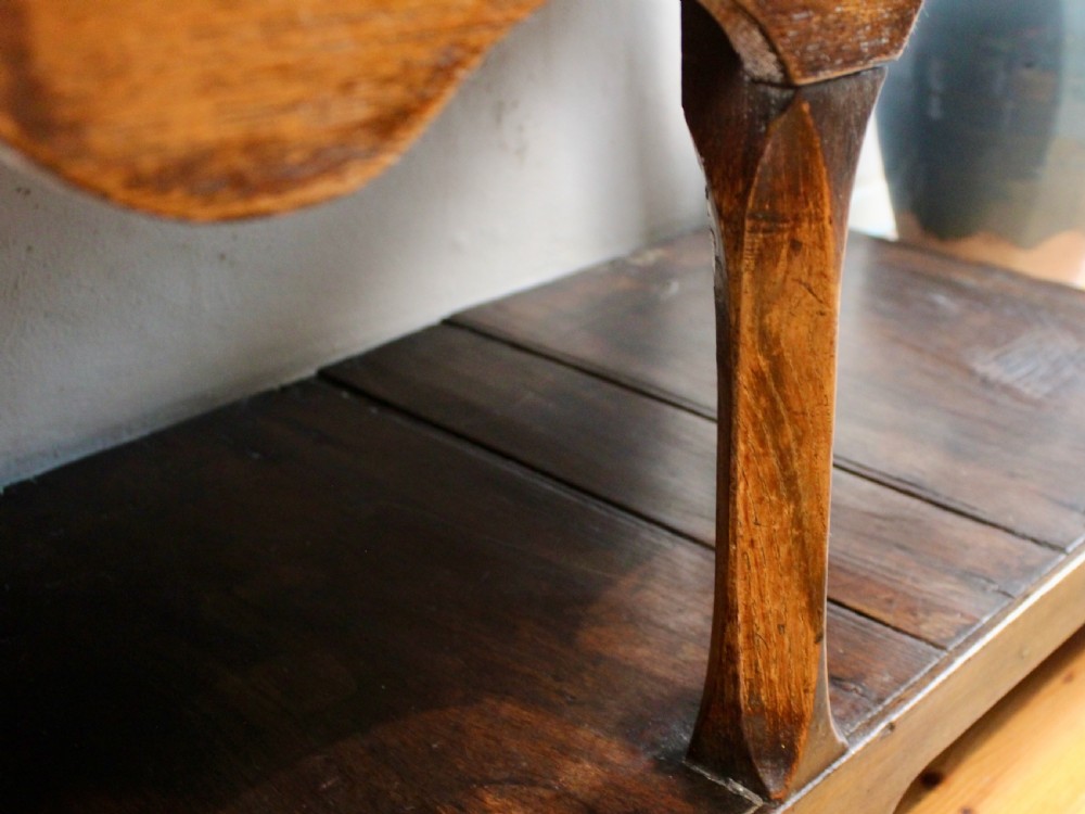 Small Georgian Welsh Oak Potboard Dresser View X