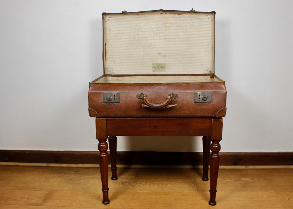 Victorian Mahogany Luggage Stand by James Shoolbred View II